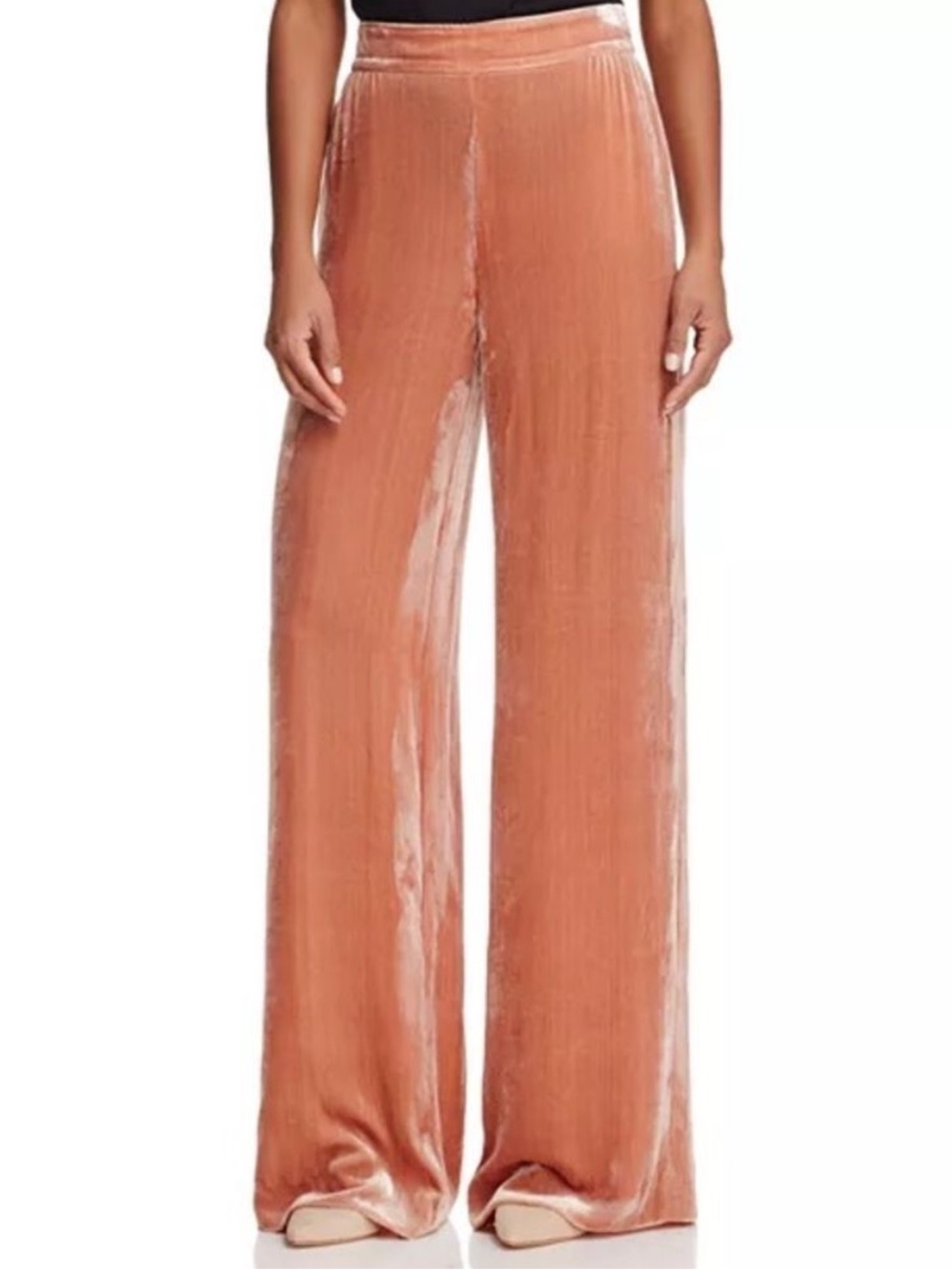 Alice and Olivia Wide-Leg Velvet Pants